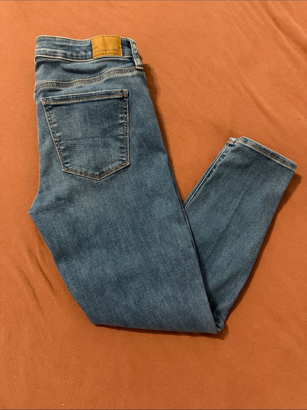 American Eagle Outfitters Skinny Jeans - Mid Blue